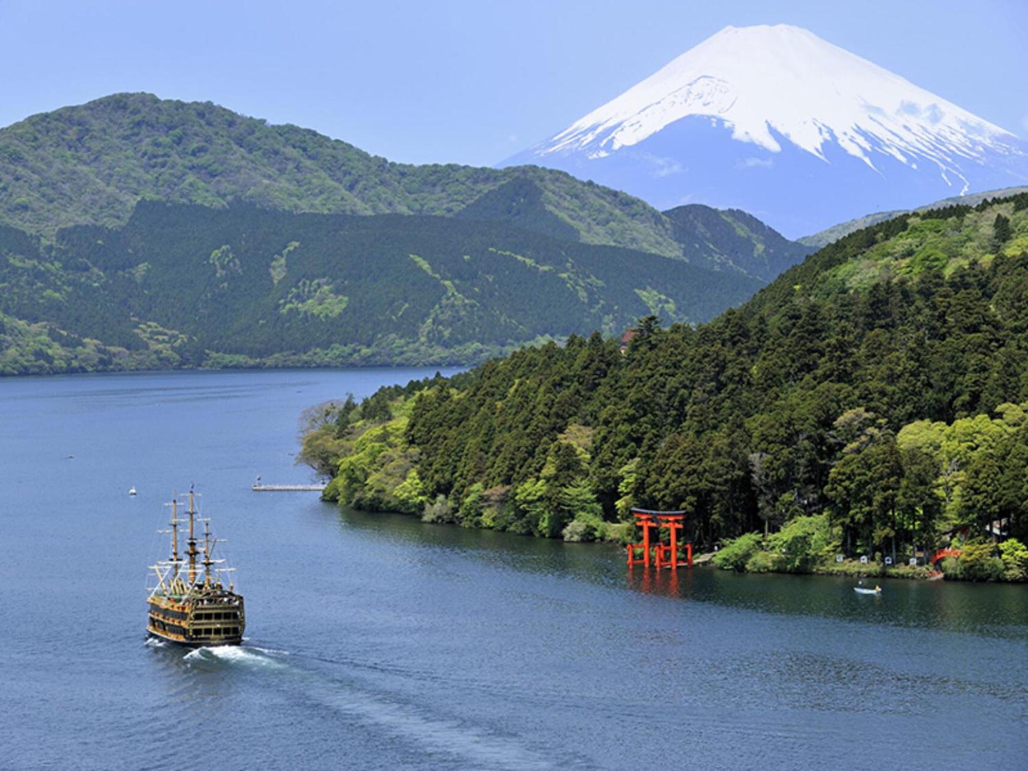 Hotel Shikinoyakata Hakone Ashinoko Bagian luar foto